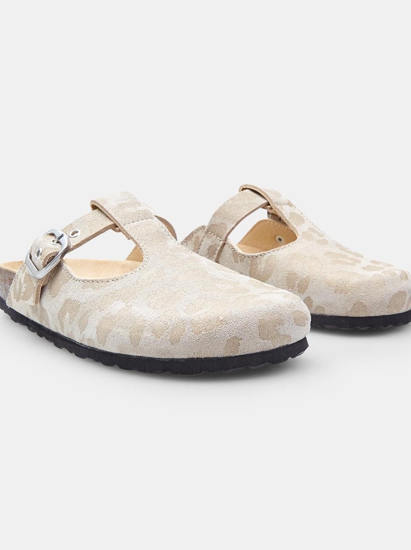 Sandales d'été décontractées BATA Beige - Kiabi