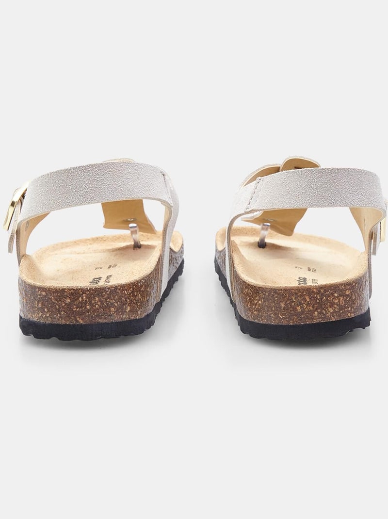 Sandales d'été décontractées BATA Beige - Kiabi