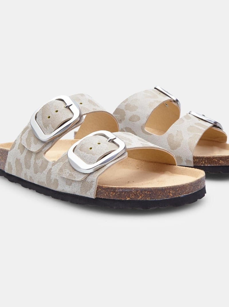 Sandales d'été décontractées pour femme Baťa Beige - Kiabi