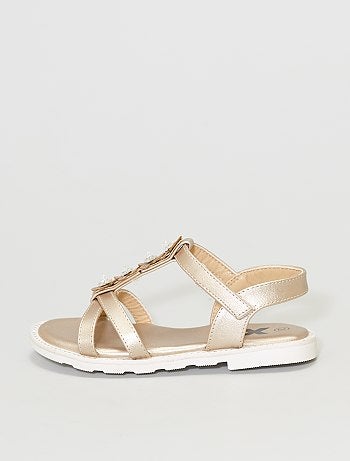 Sandales dorées