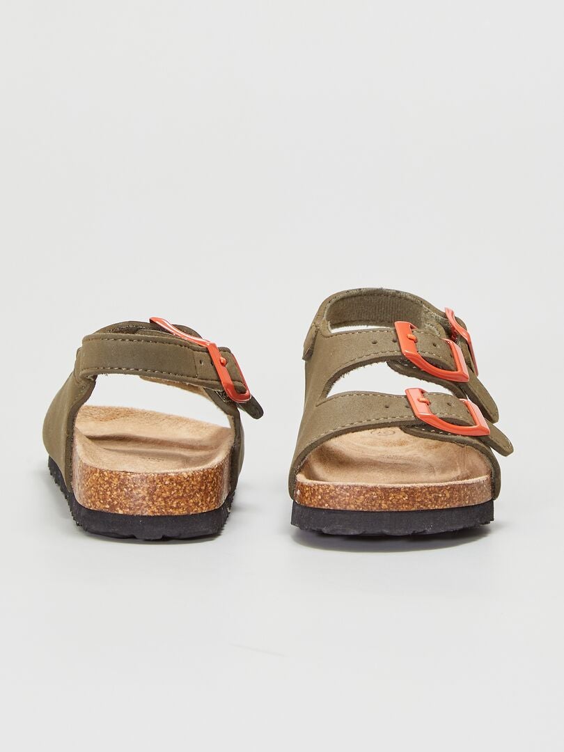 Aubigne Sandal in Kaki