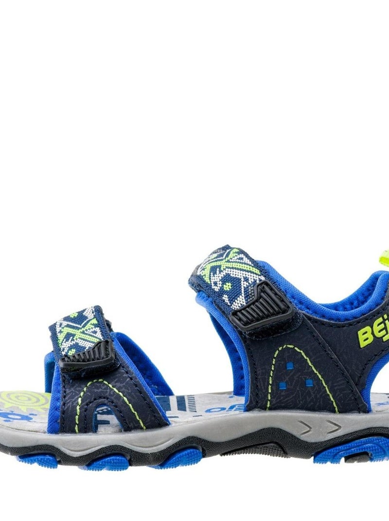 Sandales elsi - bejo Bleu marine - Kiabi
