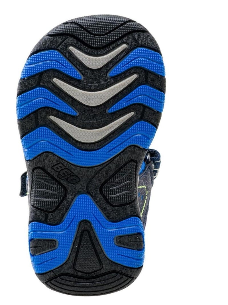 Sandales elsi - bejo Bleu marine - Kiabi