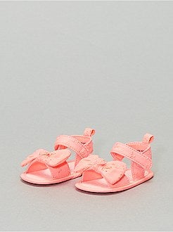 Sandales en broderie anglaise - Kiabi