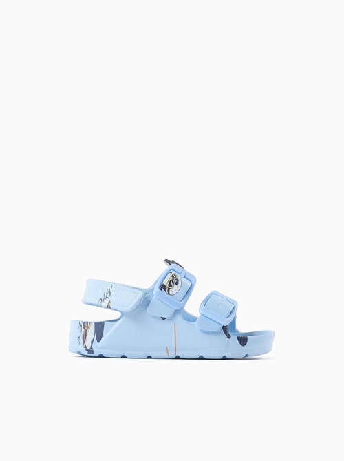 Sandales en caoutchouc avec fermeture à boucle et à scratch Mickey - Kiabi