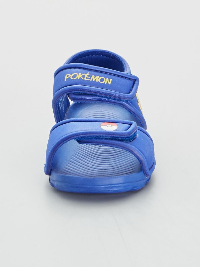 Sandales en caoutchouc 'Pokemon' bleu - Kiabi