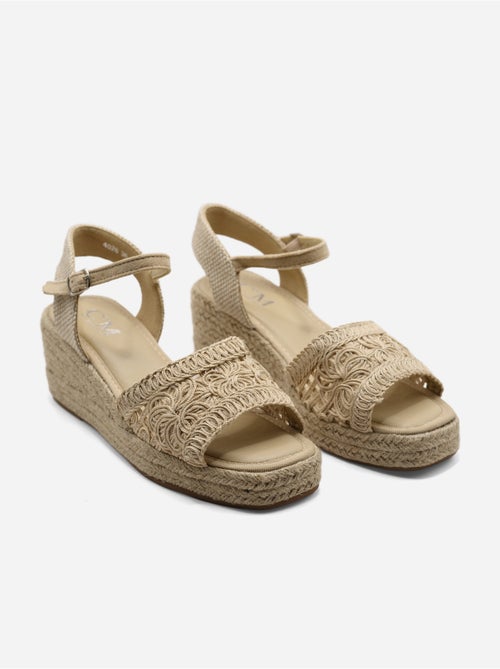 Sandales en crochet - C M - Kiabi