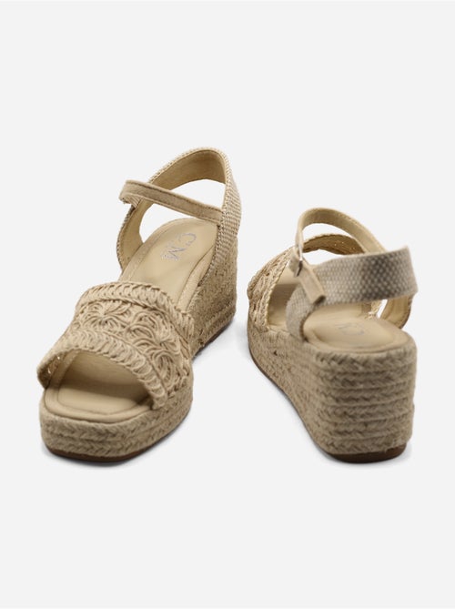 Sandales en crochet - C M - Kiabi