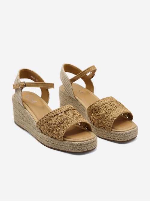 Sandales en crochet - C M - Kiabi