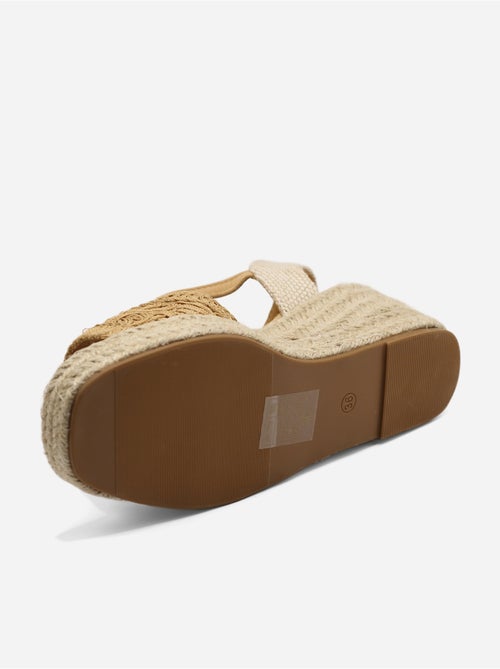 Sandales en crochet - C M - Kiabi