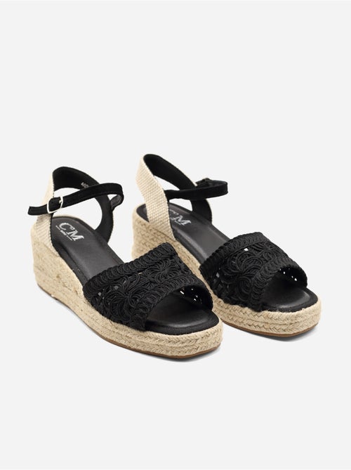 Sandales en crochet - C M - Kiabi