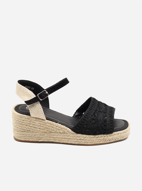 Sandales en crochet - C M - Kiabi