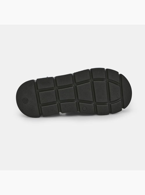 Sandales en cuir avec plateforme BATA - Kiabi
