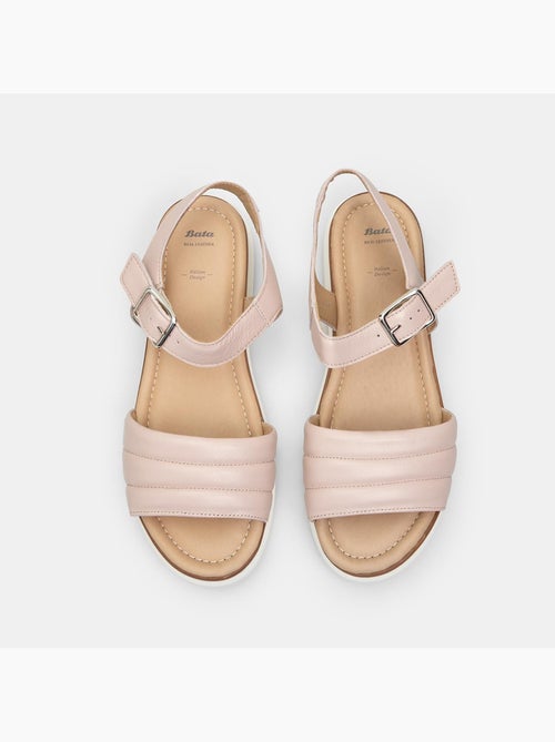 Sandales en cuir BATA - Kiabi