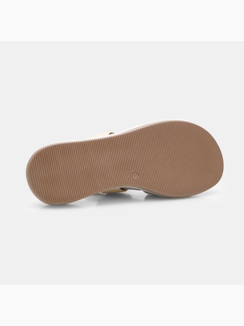 Sandales en cuir BATA - Kiabi