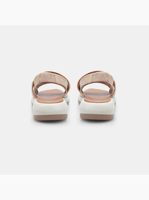 Sandales en cuir BATA - Kiabi