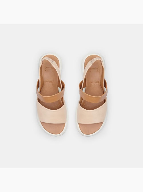 Sandales en cuir BATA - Kiabi