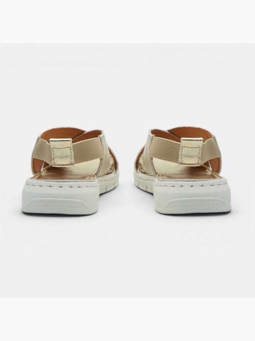 Sandales en cuir BATA confortables - Kiabi Sandales en cuir BATA confortables - Kiabi