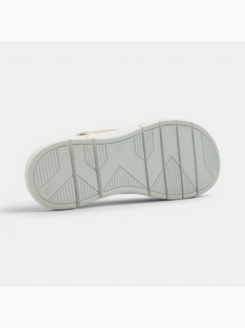 Sandales en cuir BATA  confortables Gris - Kiabi