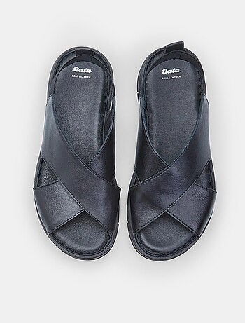 Sandales en cuir BATA confortables