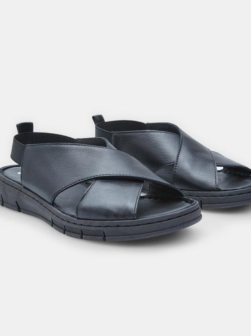 Sandales en cuir BATA  confortables - Kiabi