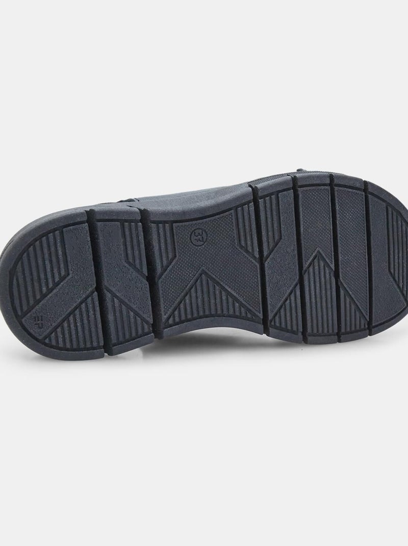 Sandales en cuir BATA  confortables Noir - Kiabi