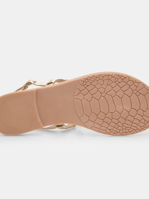 Sandales en cuir BATA - Kiabi