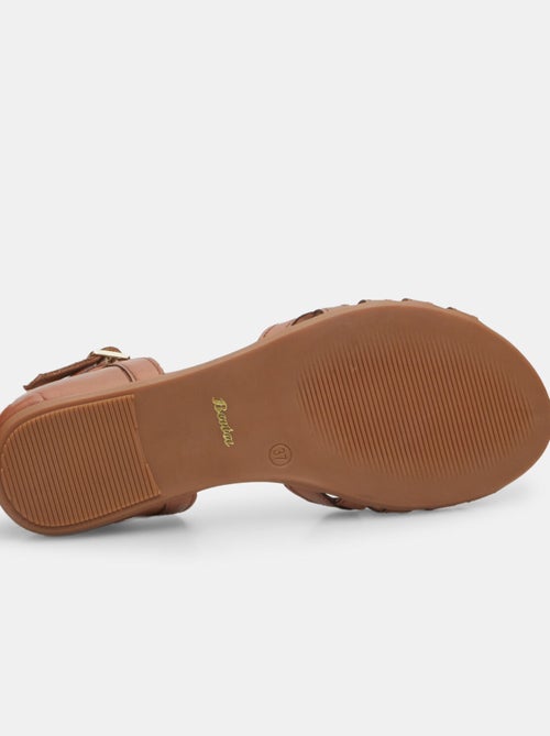 Sandales en cuir BATA - Kiabi