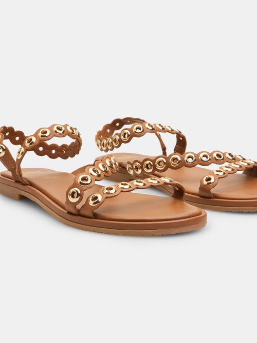 Sandales en cuir BATA - Kiabi