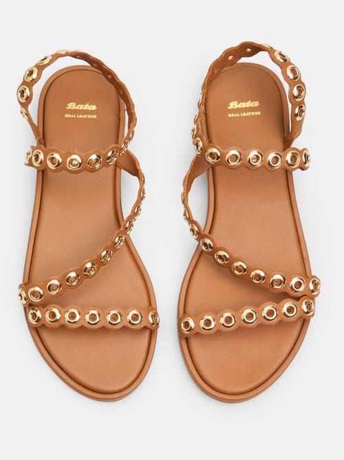 Sandales en cuir BATA - Kiabi