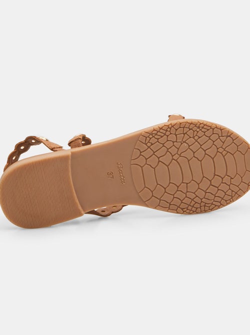 Sandales en cuir BATA - Kiabi