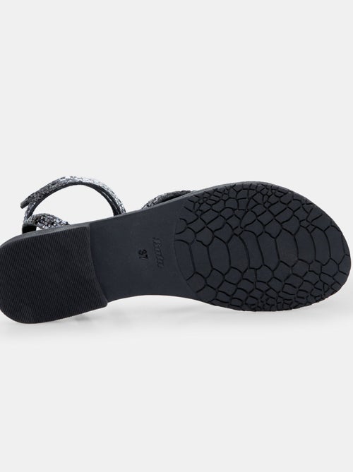 Sandales en cuir BATA - Kiabi