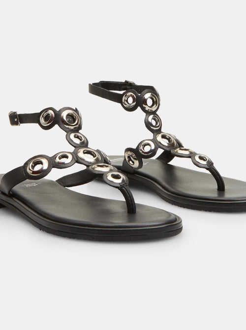Sandales en cuir BATA - Kiabi