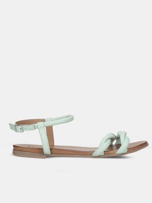 Sandales en cuir BATA - Kiabi