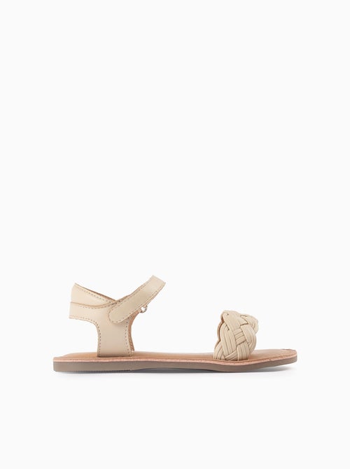 Sandales en Cuir - Kiabi