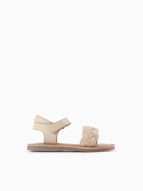 Sandales en Cuir - Kiabi