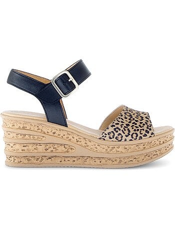 Sandales en cuir