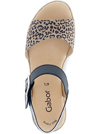Sandales en cuir