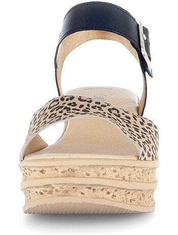 Sandales en cuir