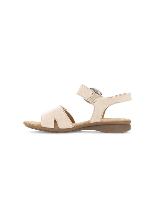 Sandales  en cuir - Kiabi
