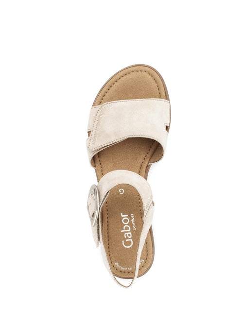 Sandales  en cuir - Kiabi