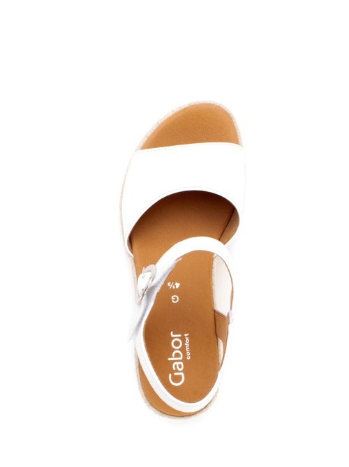 Sandales  en cuir - Kiabi