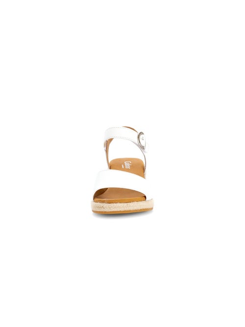 Sandales  en cuir - Kiabi