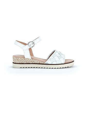 Sandales en cuir