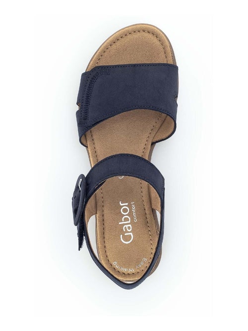 Sandales  en cuir - Kiabi