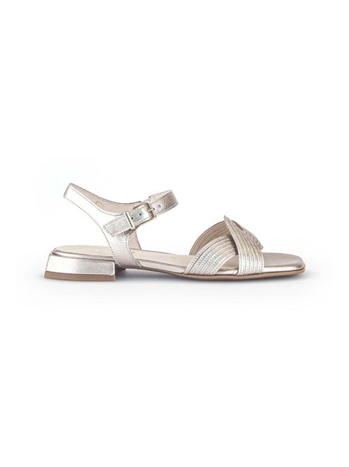 Sandales  en cuir - Kiabi