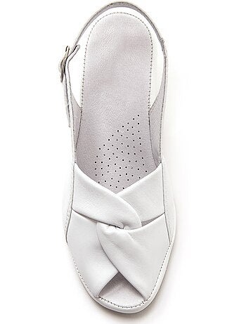 Sandales en cuir extra-larges - PEDICONFORT