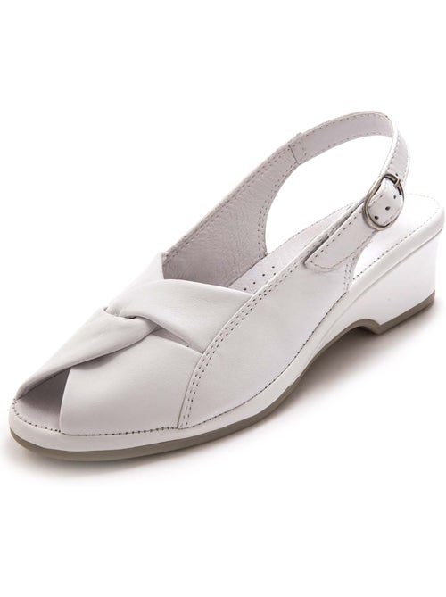 Sandales en cuir extra-larges - PEDICONFORT - Kiabi