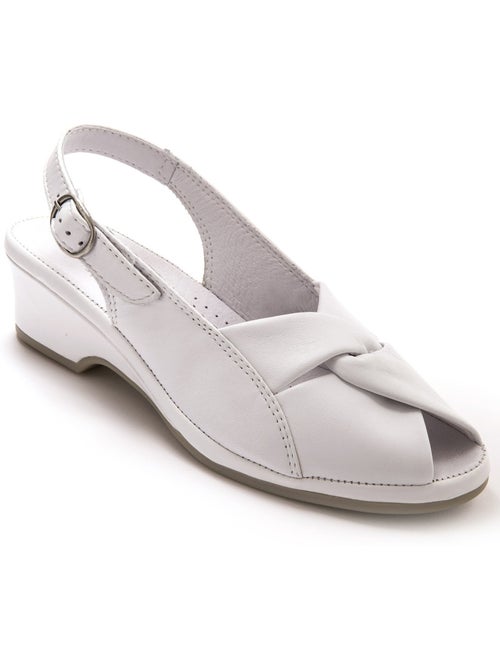Sandales en cuir extra-larges - PEDICONFORT - Kiabi