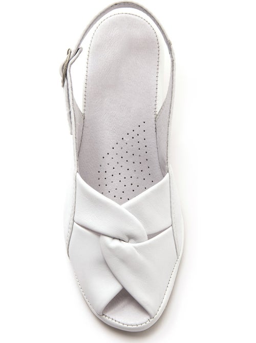 Sandales en cuir extra-larges - PEDICONFORT - Kiabi